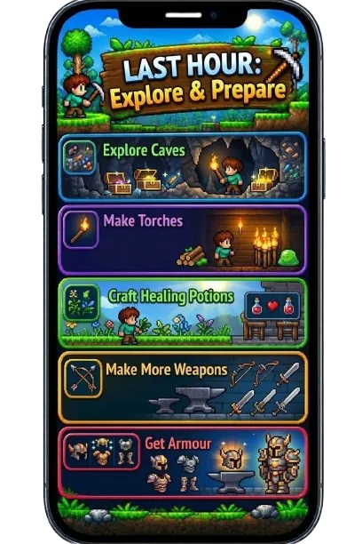 Terraria explore and prepare guide